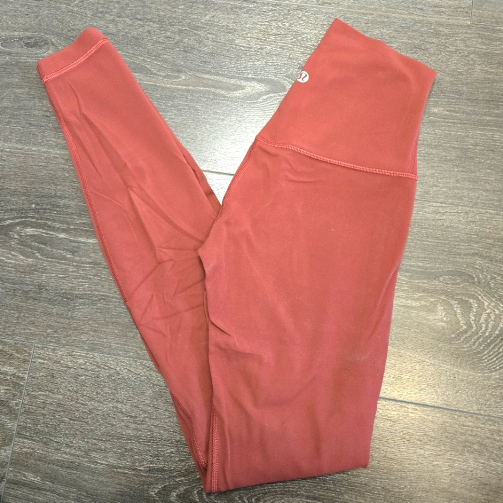 Lululemon Align 28" sz2 in Chianti